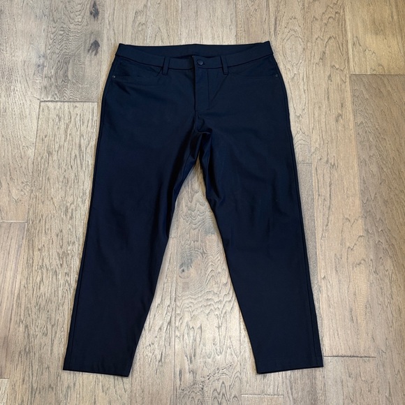 Lululemon ABC Slim-Fit Pant Warpstreme Black Size 34 - Picture 7 of 10